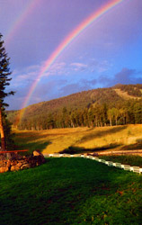 Rainbow in the Sangres